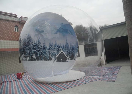Porcellana Serurity - palla gonfiabile della bolla di Chrismas del globo della neve di garanzia per il Natale dicembre fabbrica