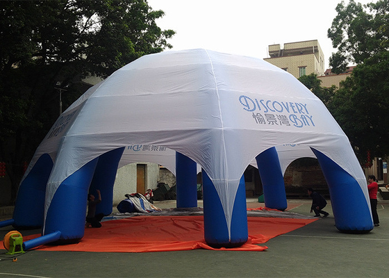 Porcellana tenda gonfiabile gigante della cupola della prova dell'acqua del diametro di 8m, tenda gonfiabile stampata di logo per annunciare fornitore