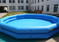 Porcellana Stagno di acqua gonfiabile interessante blu, piscine gonfiabili di Gaint degli sport acquatici esportatore