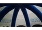 tenda gonfiabile gigante della cupola della prova dell'acqua del diametro di 8m, tenda gonfiabile stampata di logo per annunciare fornitore