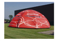 Fiera commerciale gonfiabile della pubblicità del PVC della tenda dell'aria di 6 gambe all'aperto fornitore