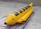 Porcellana Il PVC nero/giallo 0.9mm Flyfish la barca di banana gonfiabile del gioco dell&#039;acqua dei giocattoli dell&#039;acqua esportatore